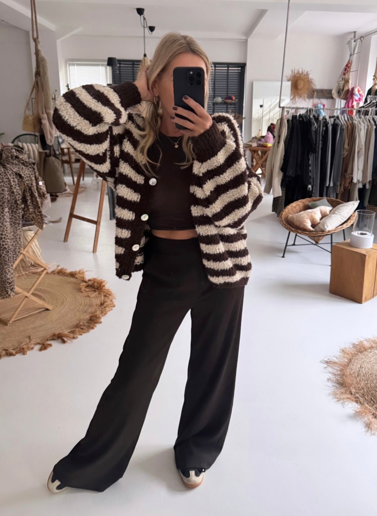 Cardigan Cozy STRIPE