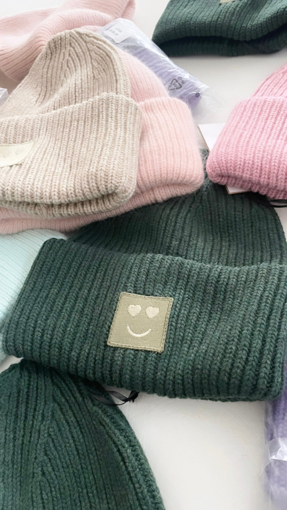 Mütze Beanie "grün"