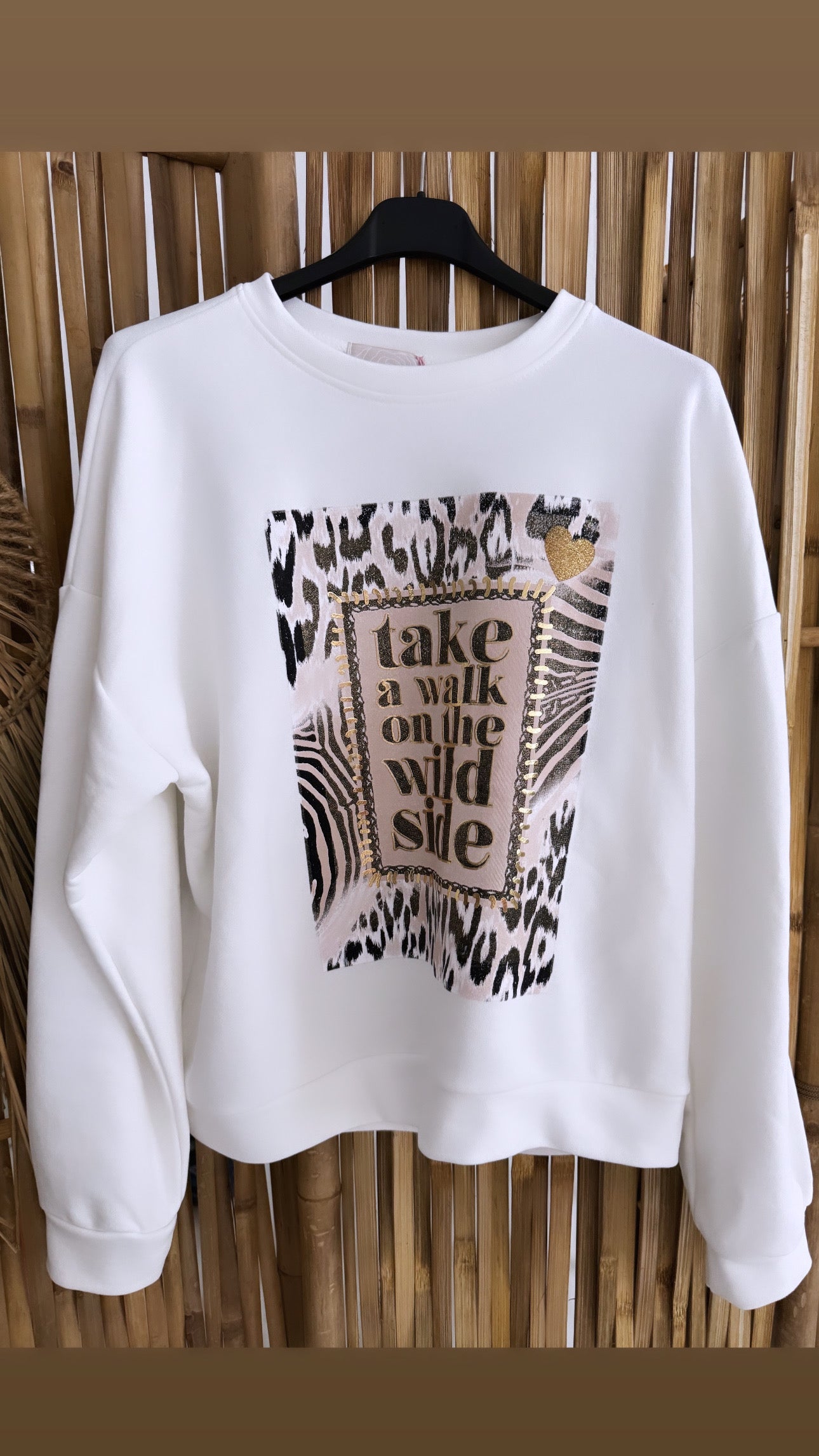 Sweatshirt  “wild side“