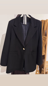 Blazer mit Taschen “ schwarz“