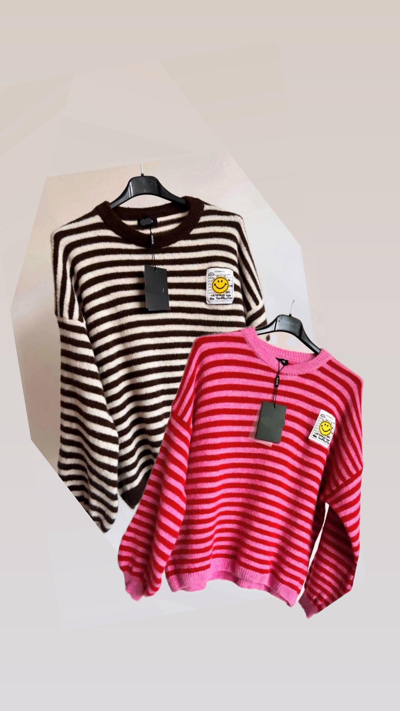 Strickpullover „Happy Streifen“