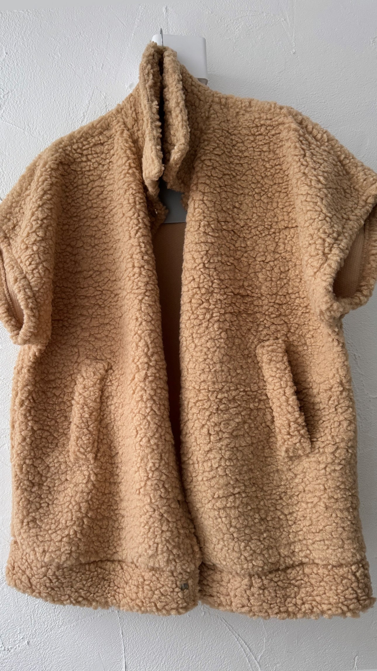 Teddy Weste Camel OVERSIZED