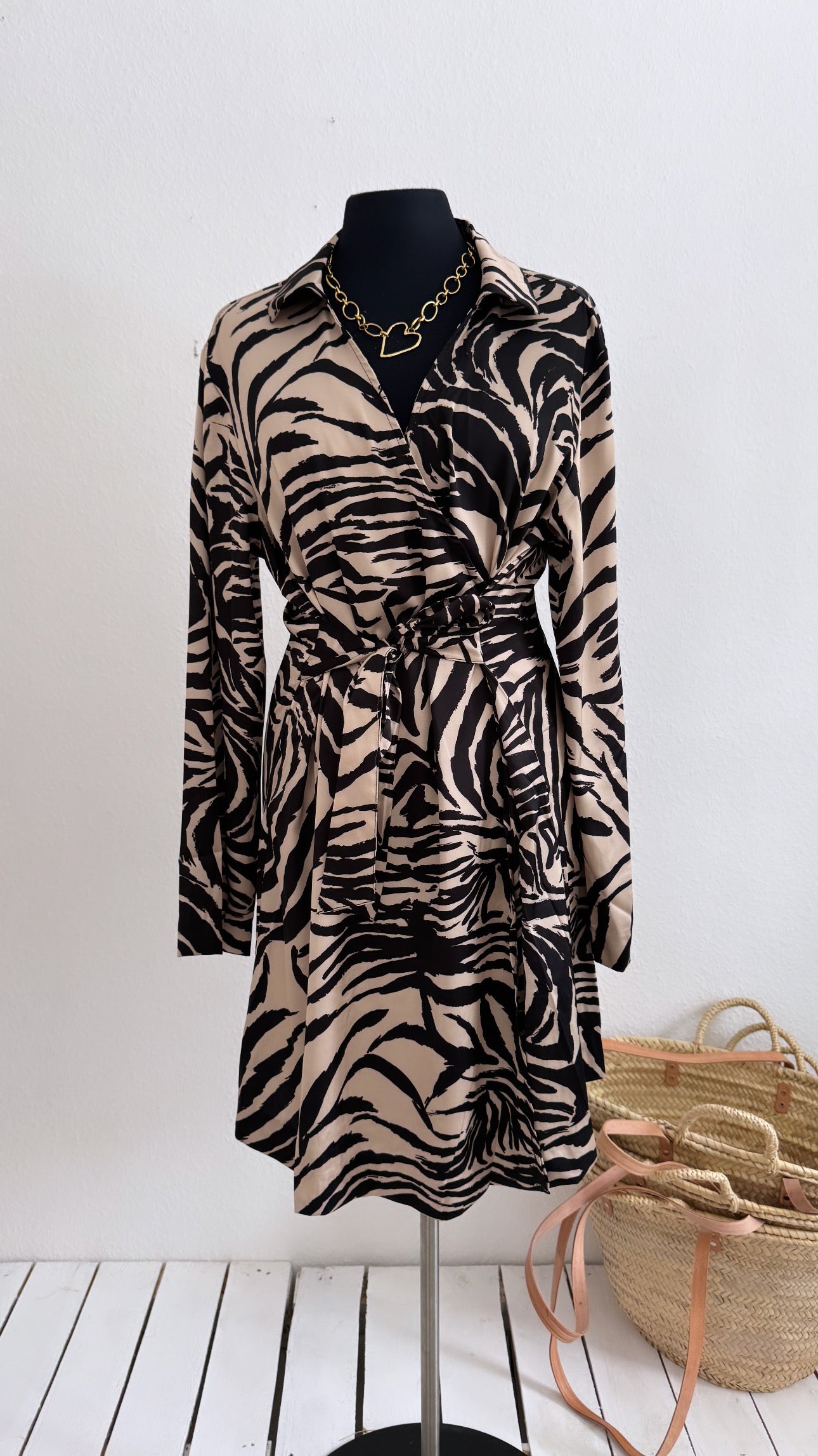 Kleid Zebra