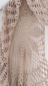 BOHO Häkelweste Poncho Bolero Top