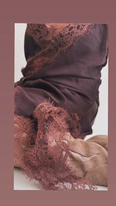 Spitzenkleid - Chocolate Elegance