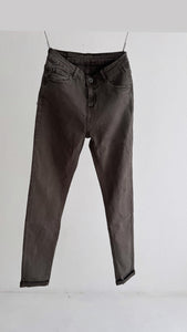 Skinny Jeans braun