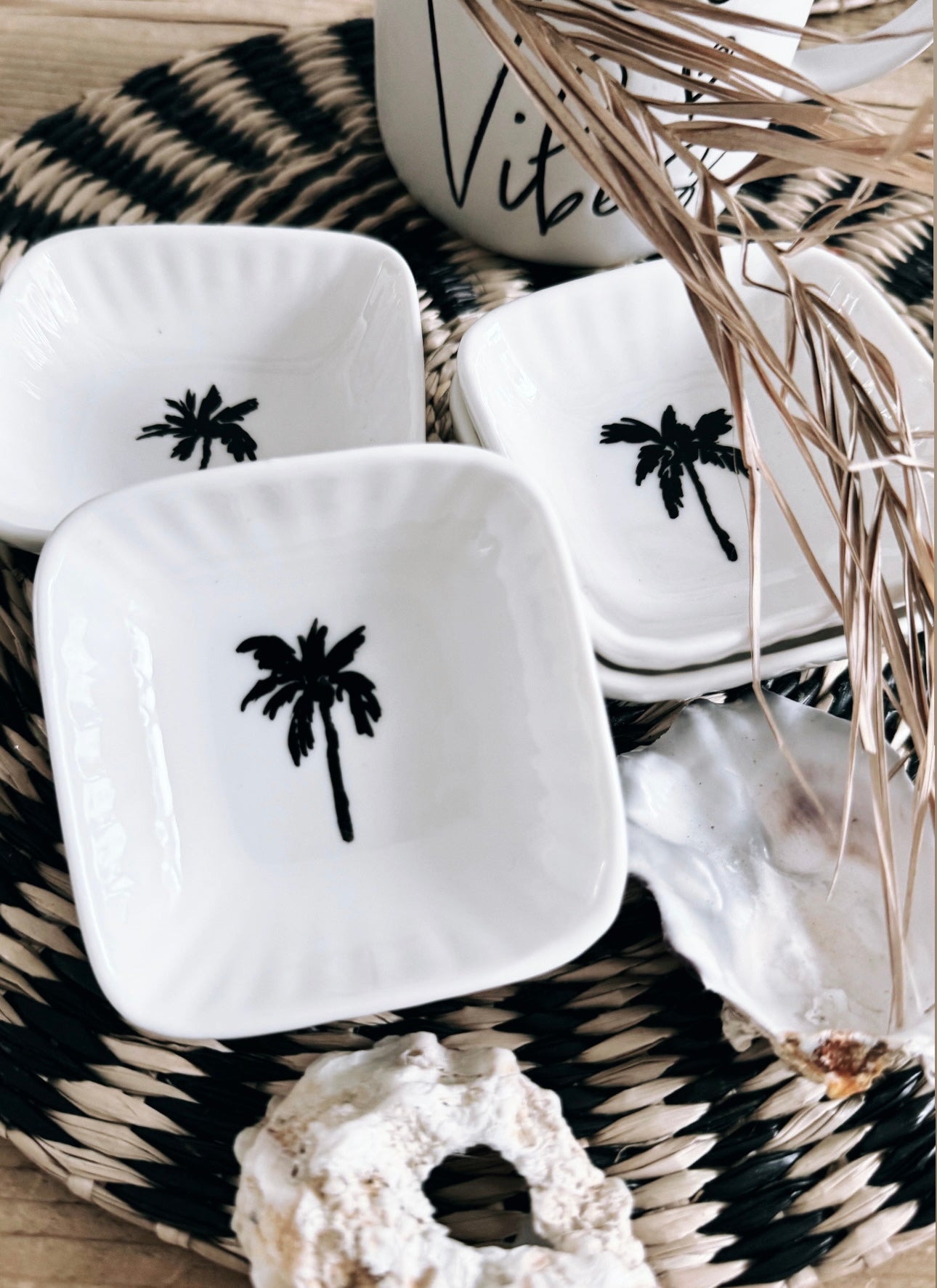 Kleine Boho Schalen “Palm“