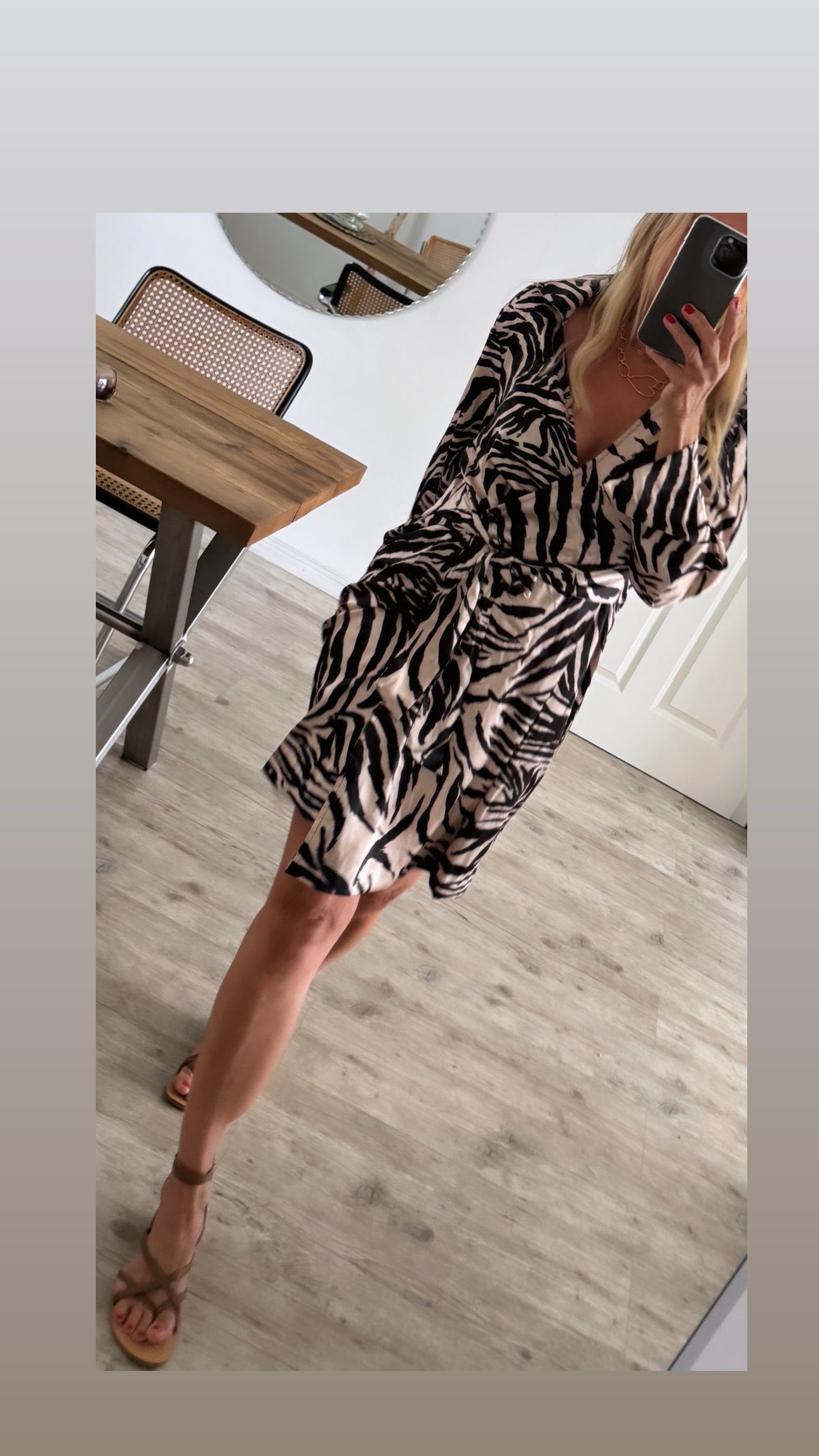 Kleid Zebra