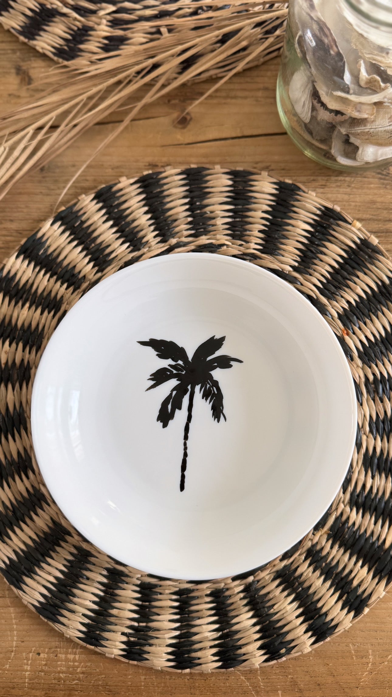 Boho Teller “Palm“