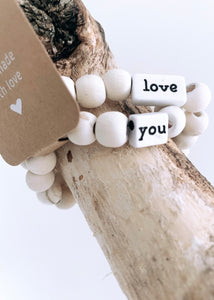 Armband Set LOVE YOU