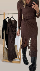 Spitzenkleid Noir