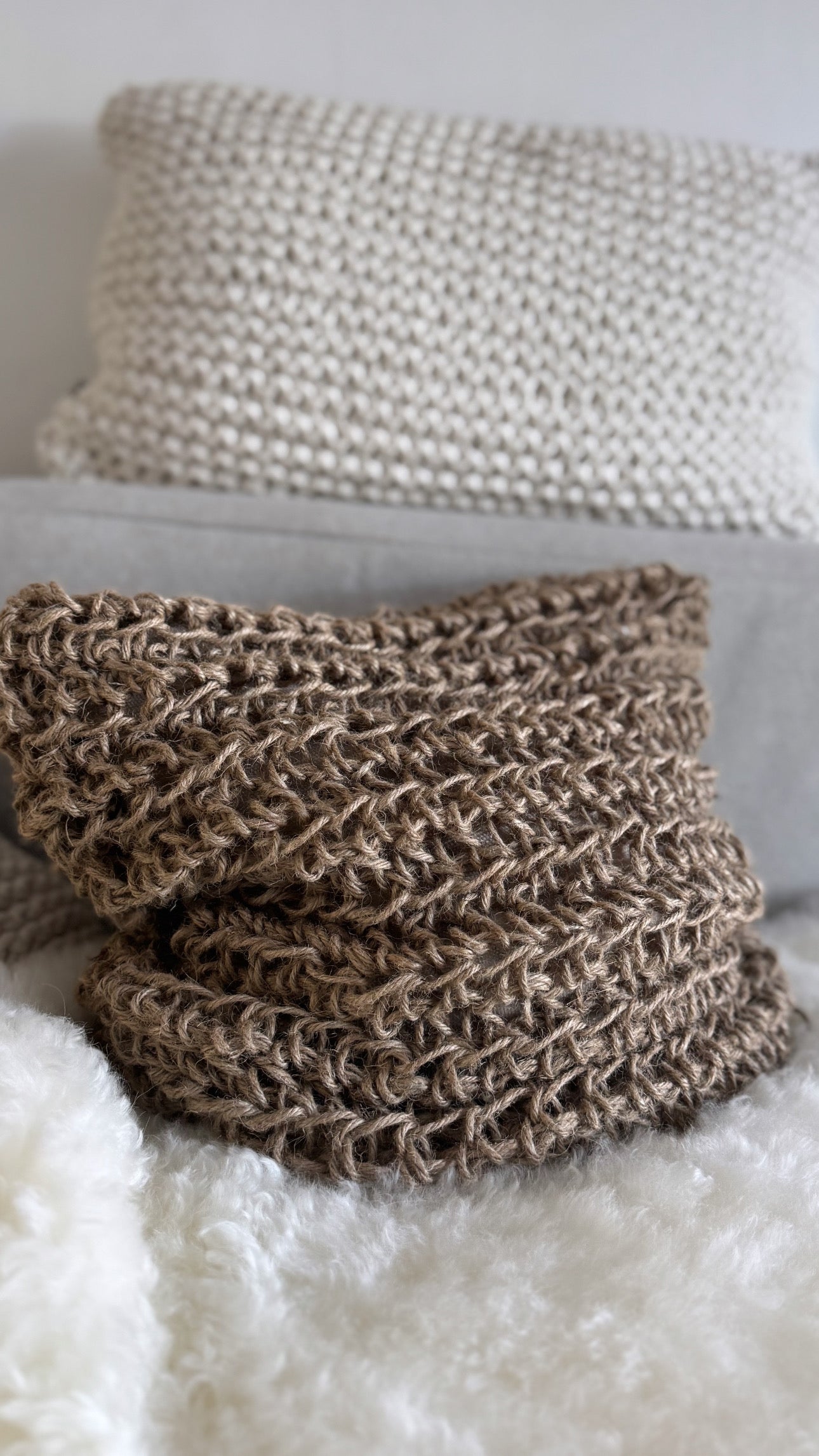 Boho Kissen Handmade 50 x 50
