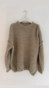 Flauschi Pullover Beige