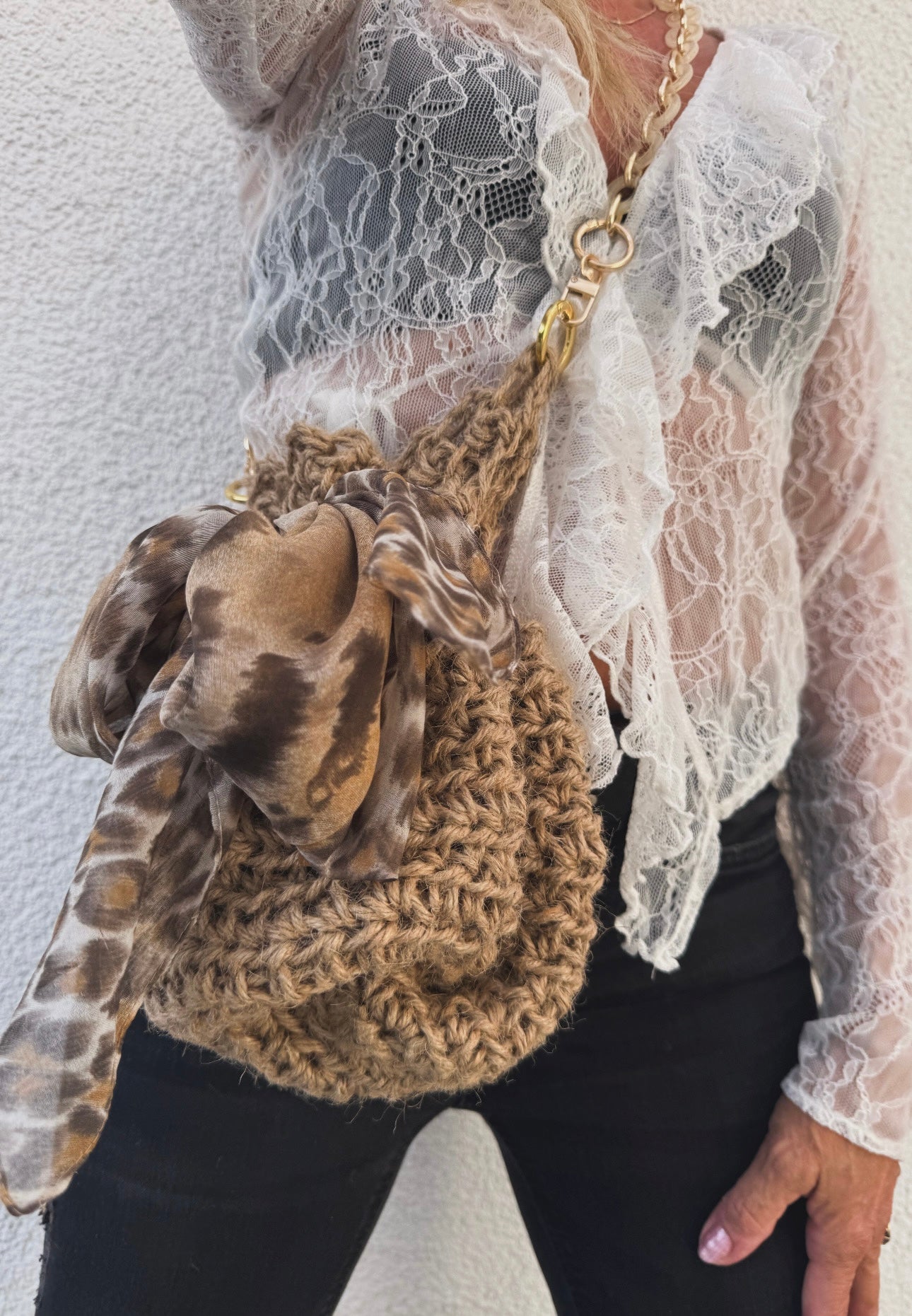 Boho Tasche Beutel “Handmade“