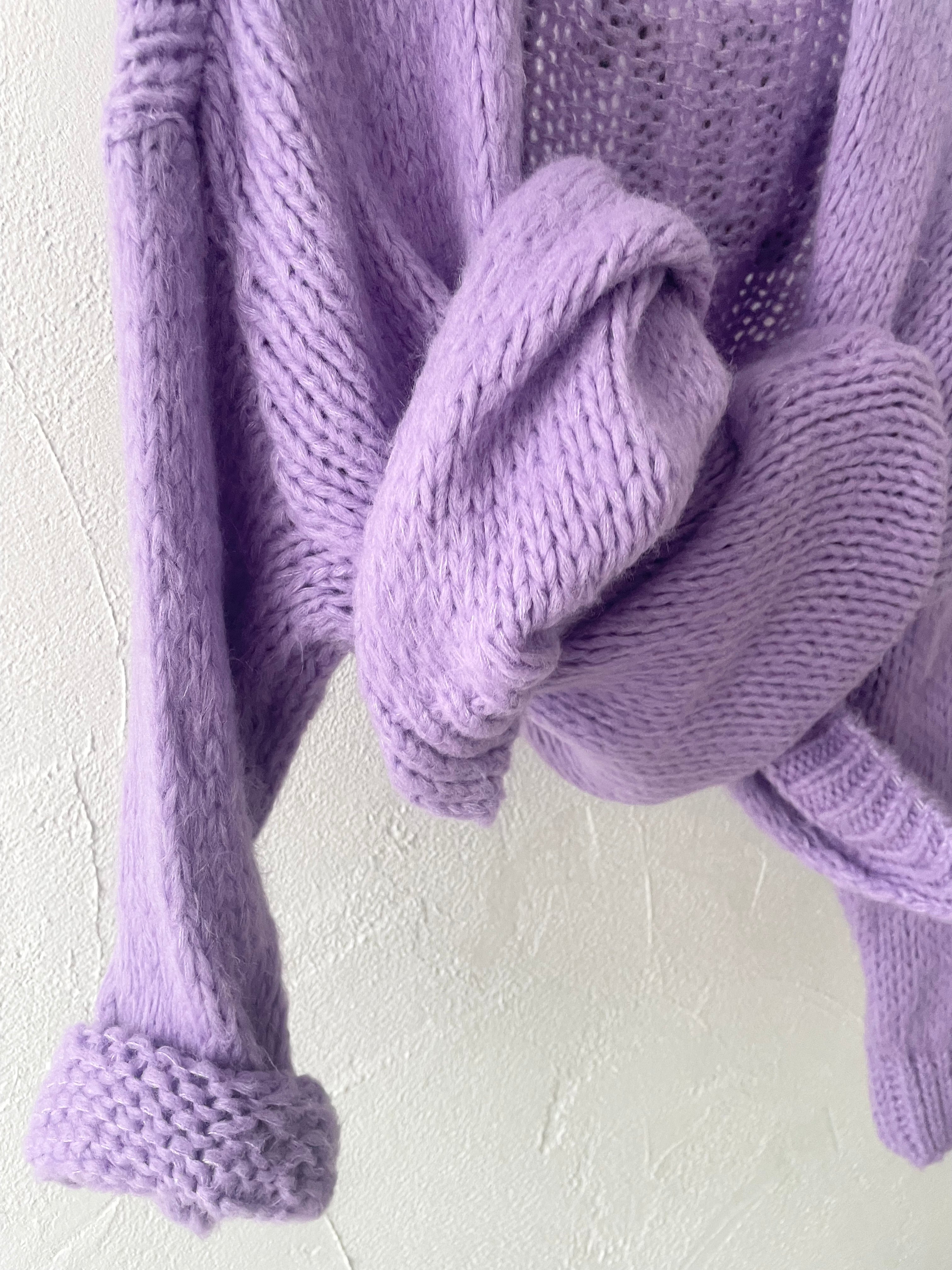 Strickjacke "Purple"