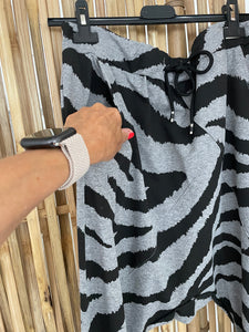 Boho Baggy Hose "Zebra"