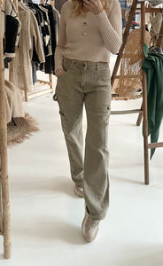 Cargo Jeans Olive