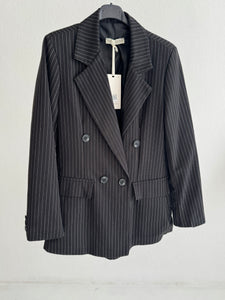 Blazer schwarz Nadelstreifen
