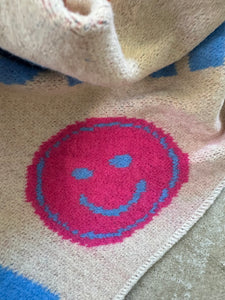 Dreieckstuch Schal Kuscheltuch “SmileHappiness“