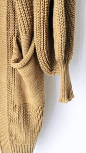 Cardigan "ochre"