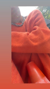 Strickpullover "ORANGE"