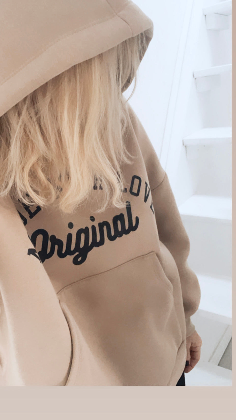 Sweater mit Kapuze "ORIGINAL"