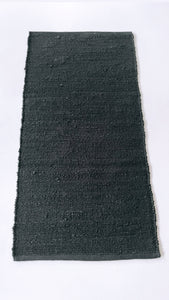 Jute Teppich "BLACK" 70 x 140