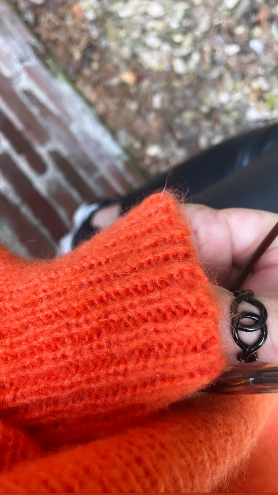 Strickpullover "ORANGE"