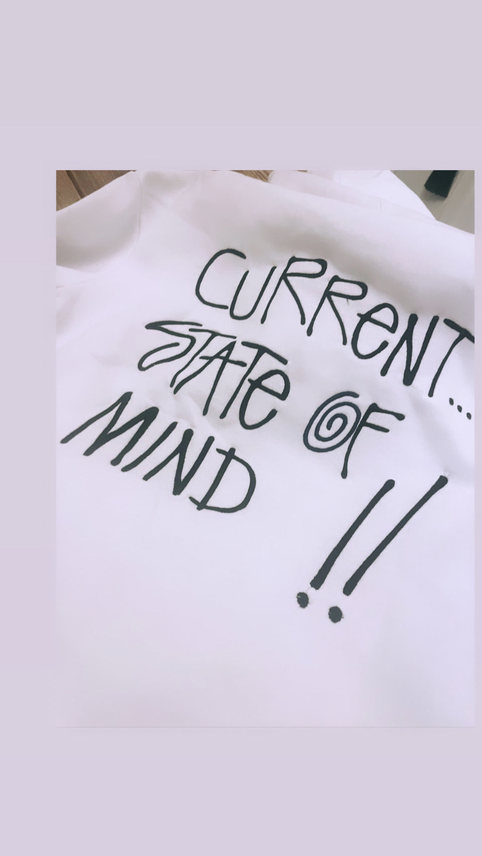 Hoodie "State of mind" UNISEX