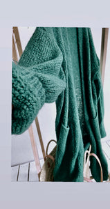 *Angebot* Strickmantel Cardigan "Green"