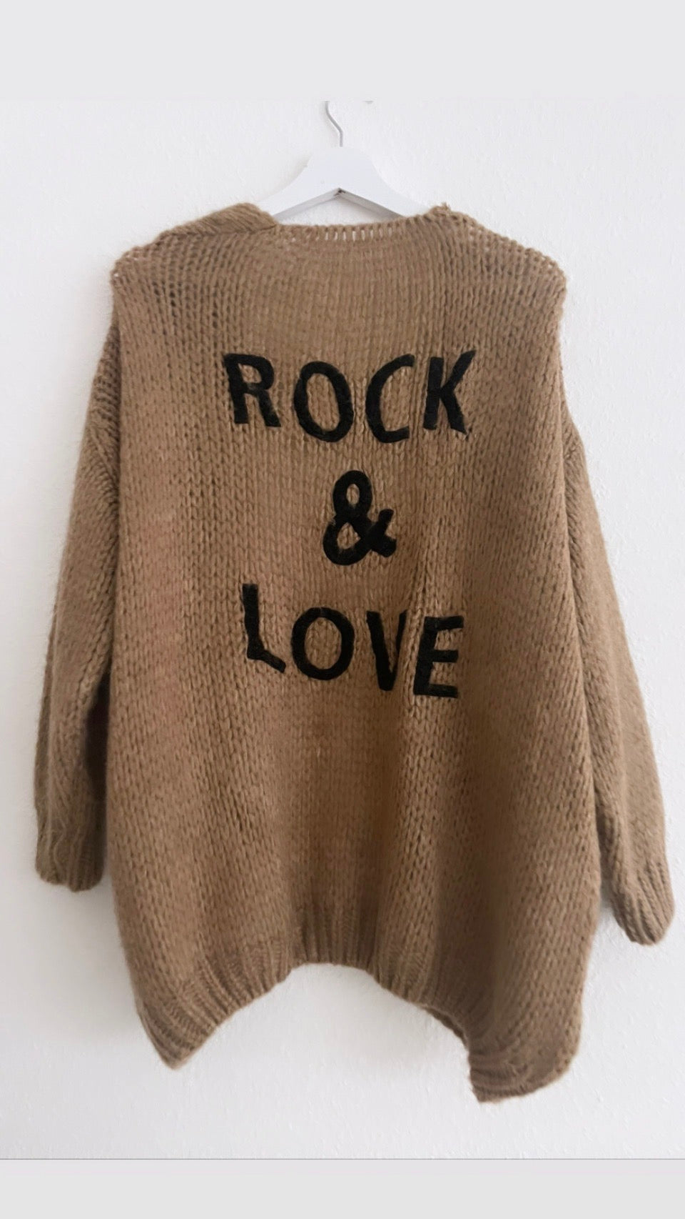 Strickjacke "ROCK&LOVE"