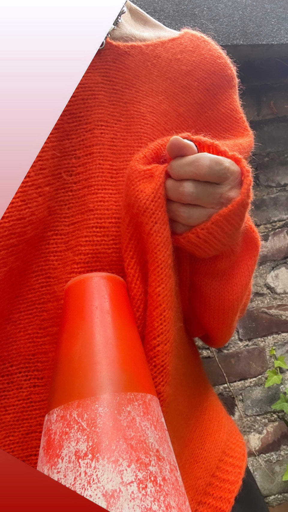 Strickpullover "ORANGE"