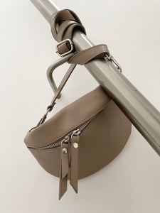 Umhängetasche / Bauchtasche "Taupe"