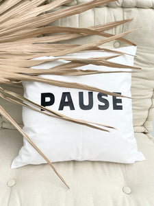 Kissen "PAUSE"