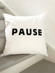 Kissen "PAUSE"