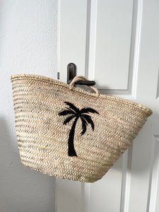 Korb "IbizA.R Stil" Palmtree BLACK