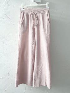 Musselin Hose "rosa"