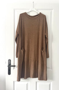 Shirt-Kleid "Camel"