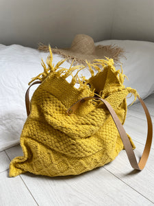 Shopper "BOHO" yellow