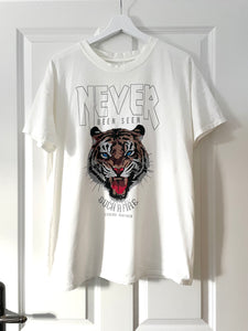 T-Shirt "Tiger" white